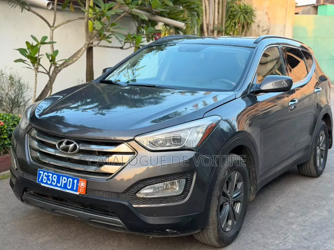 Hyundai Santa Fe 2015 Bleu