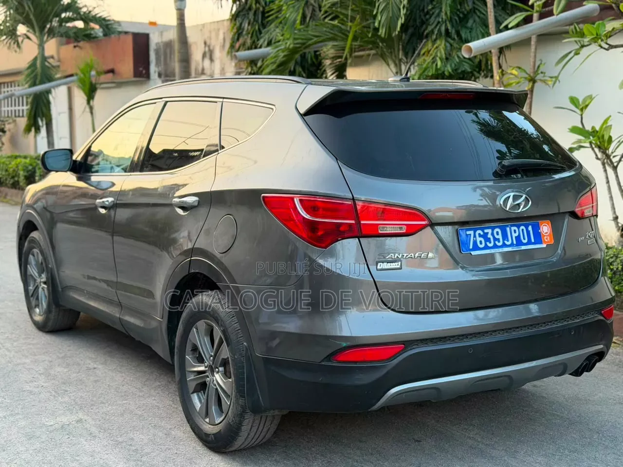 Hyundai Santa Fe 2015 Bleu