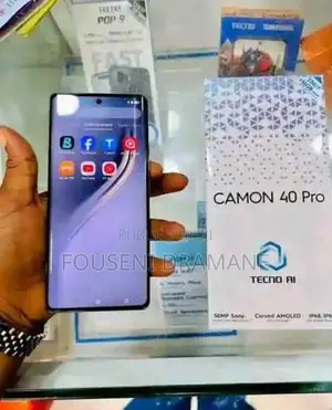 Nouveau Tecno Camon 40 Pro 4G 128 GB Bleu