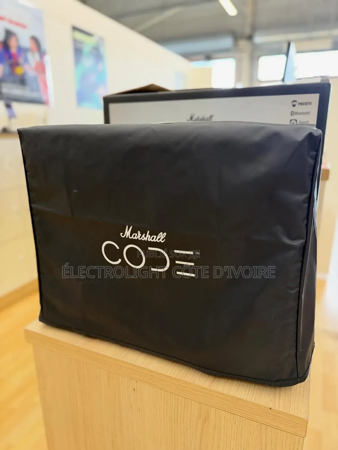 Enceinte Marshall Amplifliée