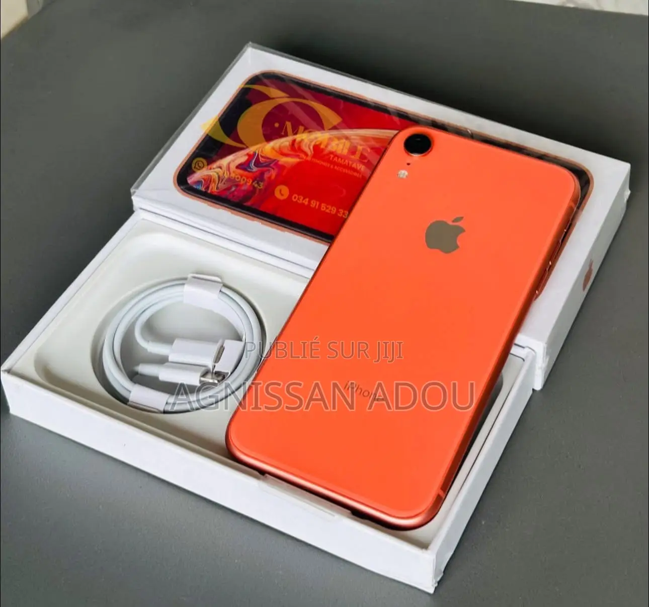 Nouveau Apple iPhone XR 64 GB Blanc