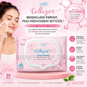 Lingettes Démaquillantes Enrichi Au Collagène