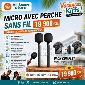 Micro Interview Sans Fil Réduction De Bruit