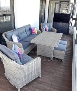 Ensemble Salon Jardin en Rotin