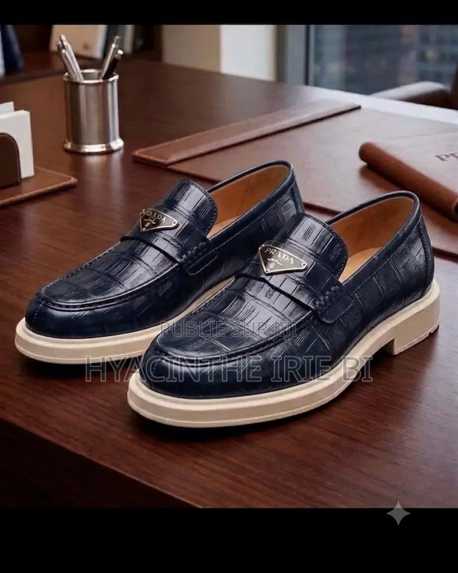 Prada Mocassin Authentique Original Qualite Irréprochable