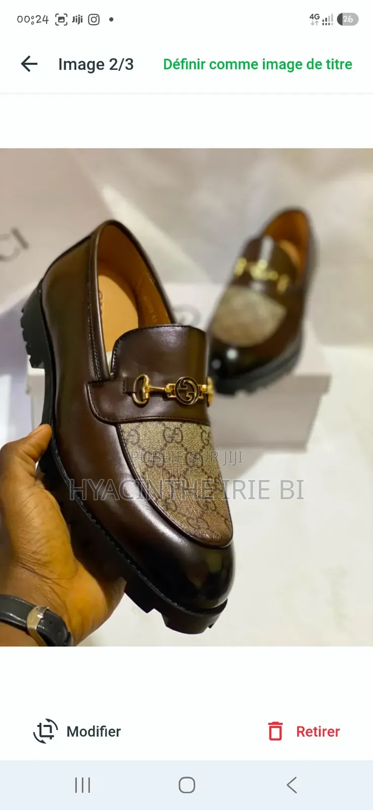 Gucci Moccassin P40-45
 Tendance ,Chic, Élégance