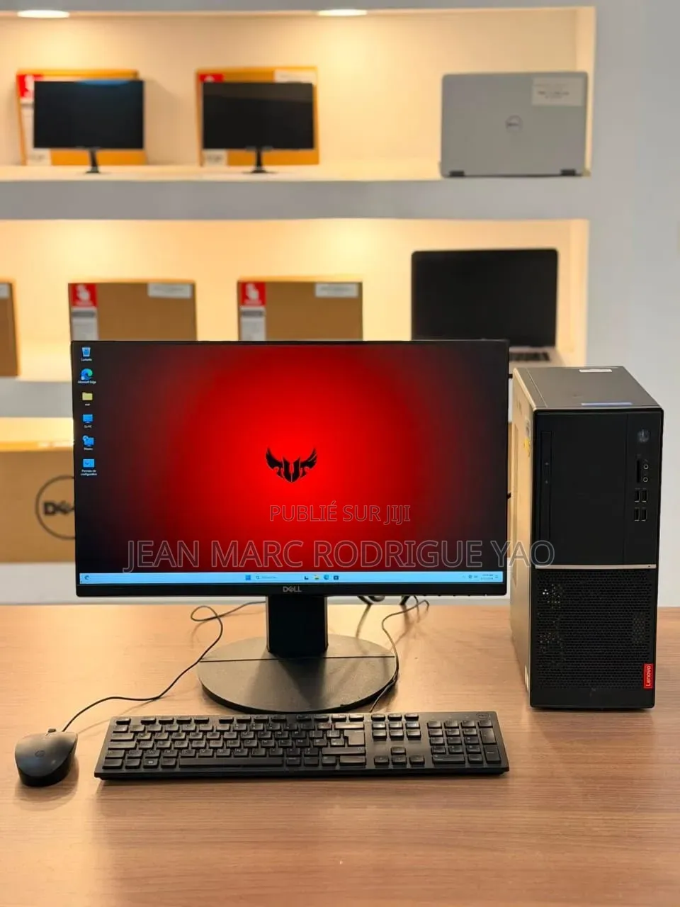 Nouveau Ordinateur de bureau HP 200 G4 256GB Intel Core i9 HDD 500GB