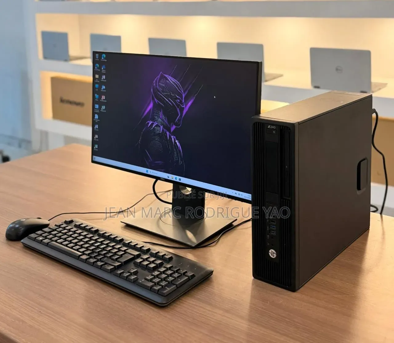 Nouveau Ordinateur de bureau HP 200 G4 256GB Intel Core i9 HDD 500GB
