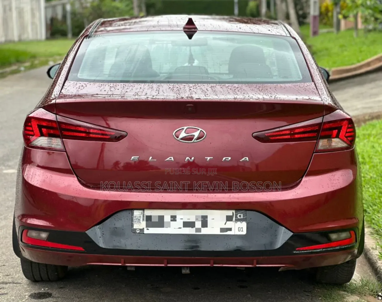 Hyundai Elantra 2020 Rouge