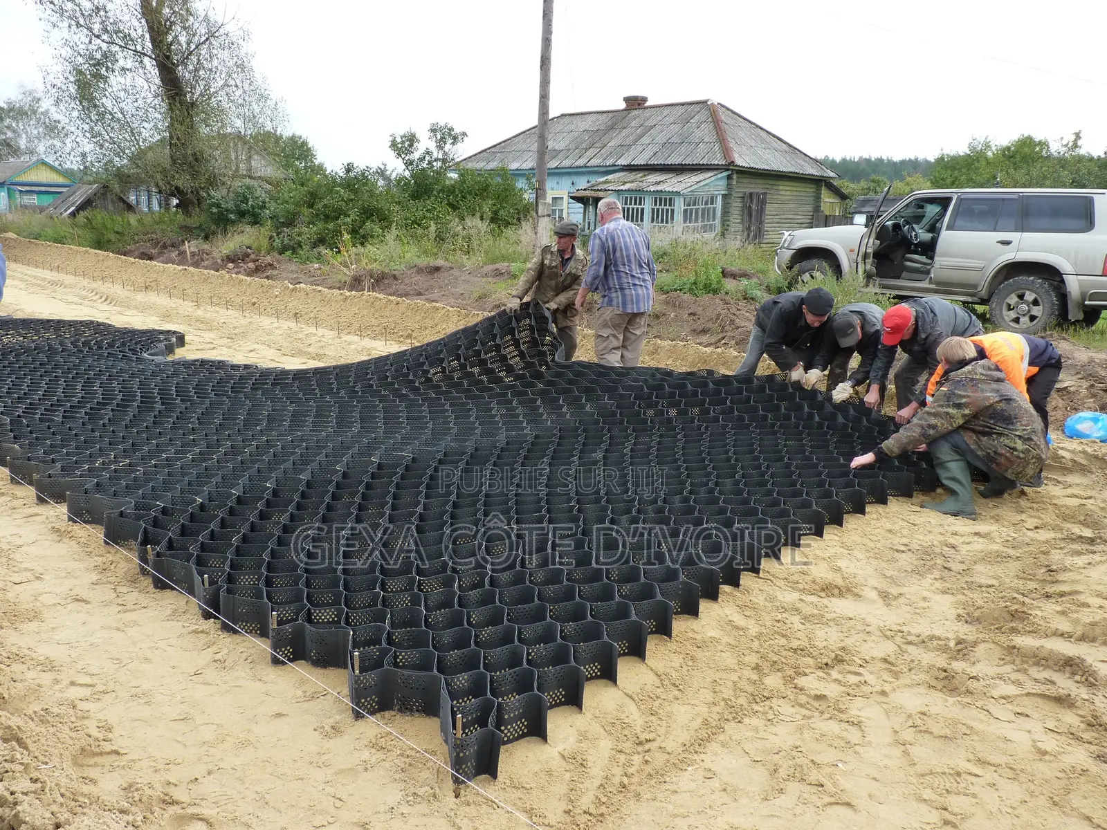 GEOSPAN GCP 30/20 – Géocellule Stabilisation Des Sols – 18,9 M2