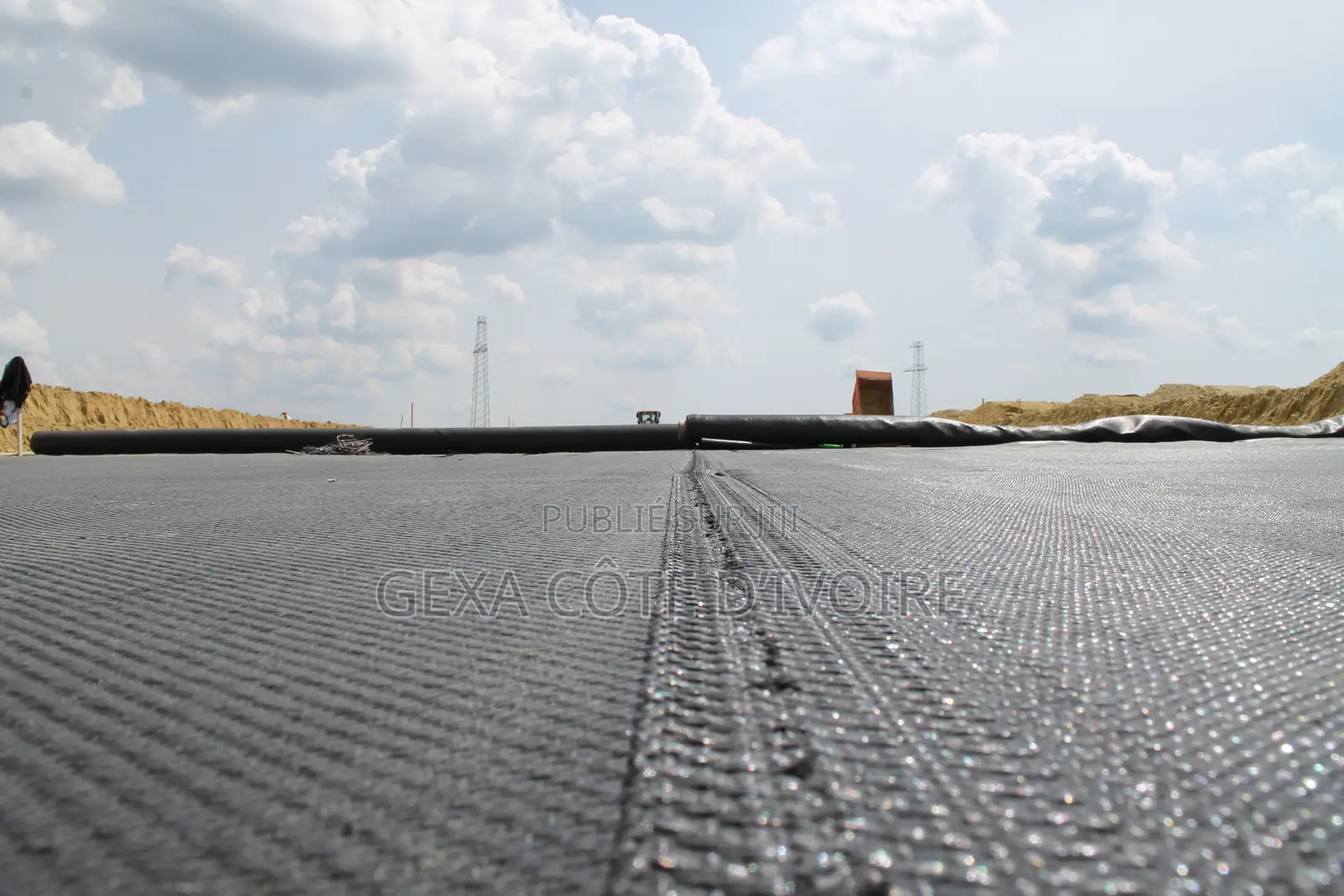 GEOSPAN GT PP 50 – Géotextile Tissé Haute Résistance – 5,2×100 M
