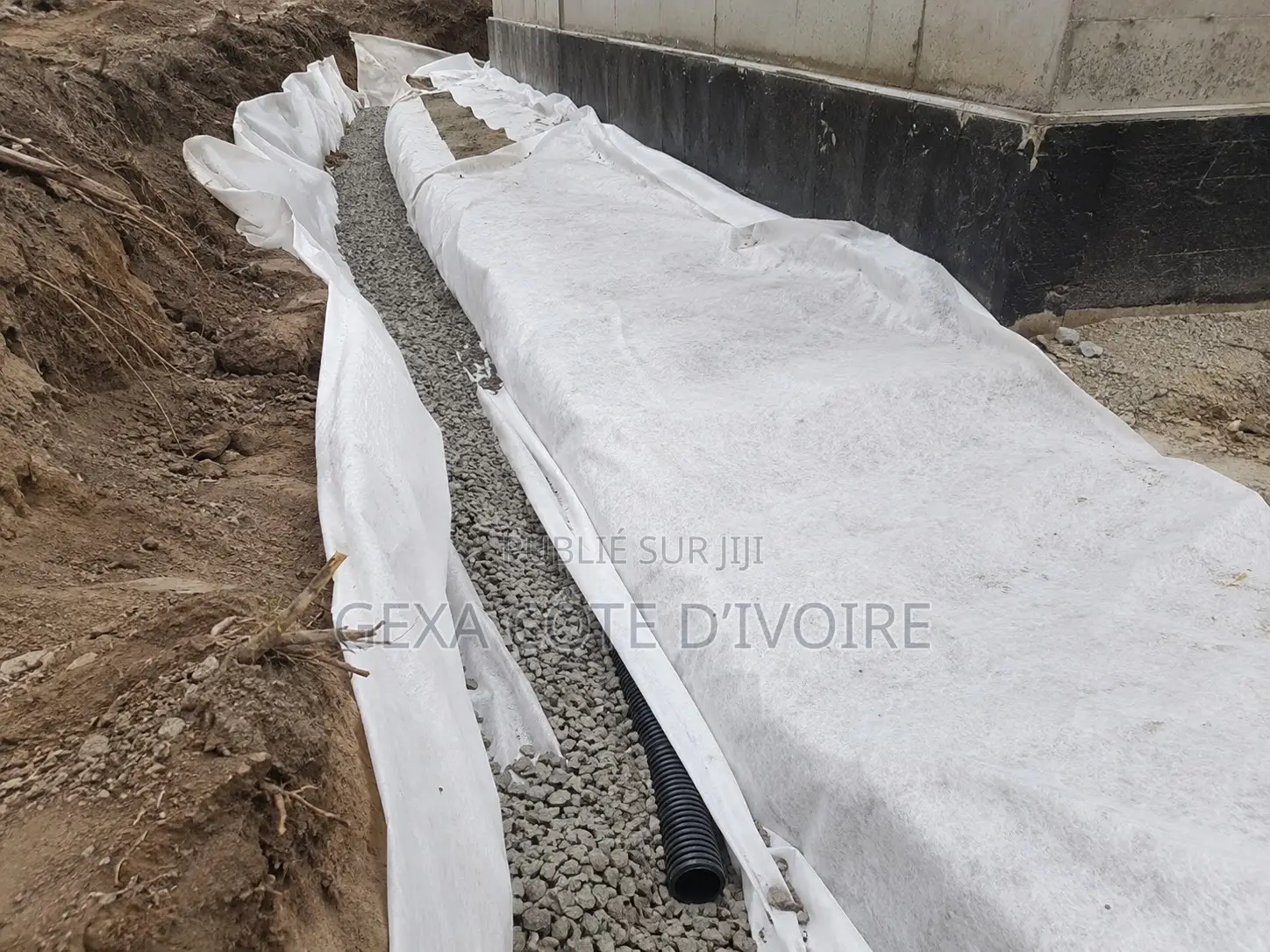 GEOSPAN GT BB 90 – Géotextile Filtration Drainage – 2×50 M