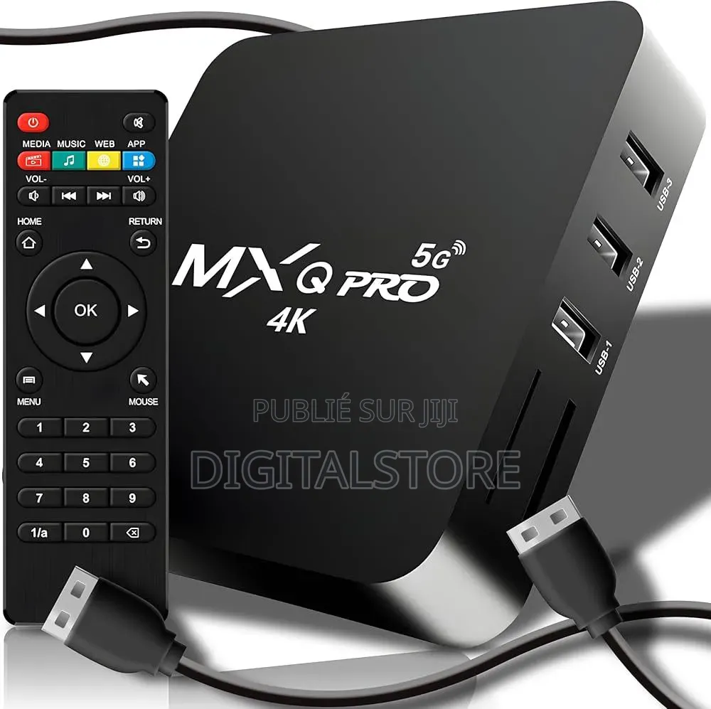 Box TV Android Avec Télécommande