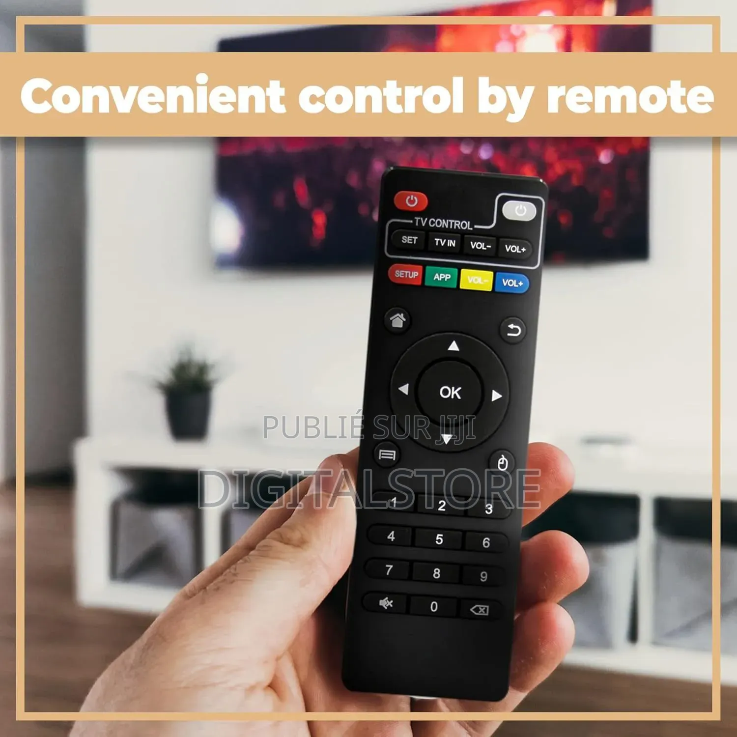 Box TV Android Avec Télécommande