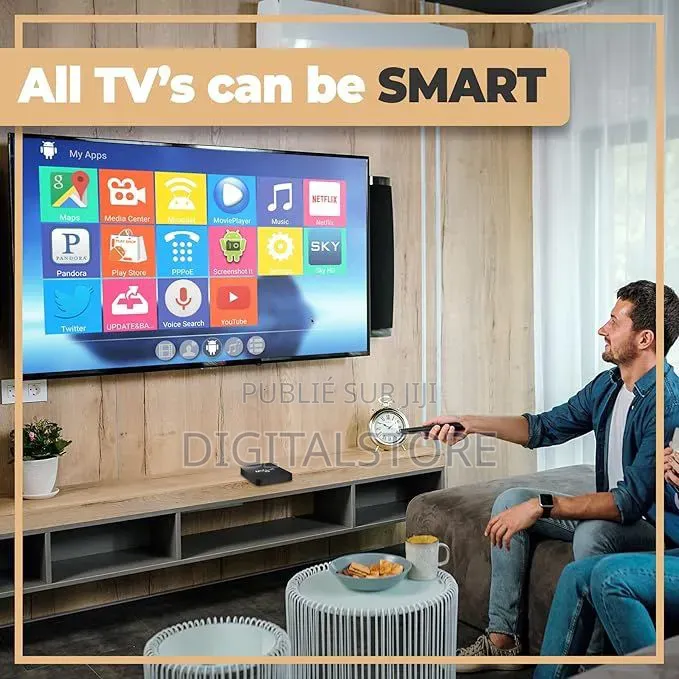 Box TV Android Avec Télécommande
