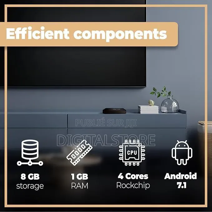 Box TV Android Avec Télécommande