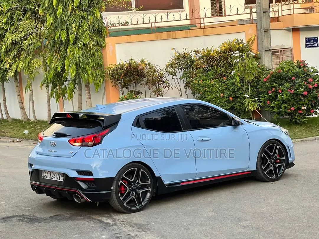 Hyundai Veloster 2021 Bleu