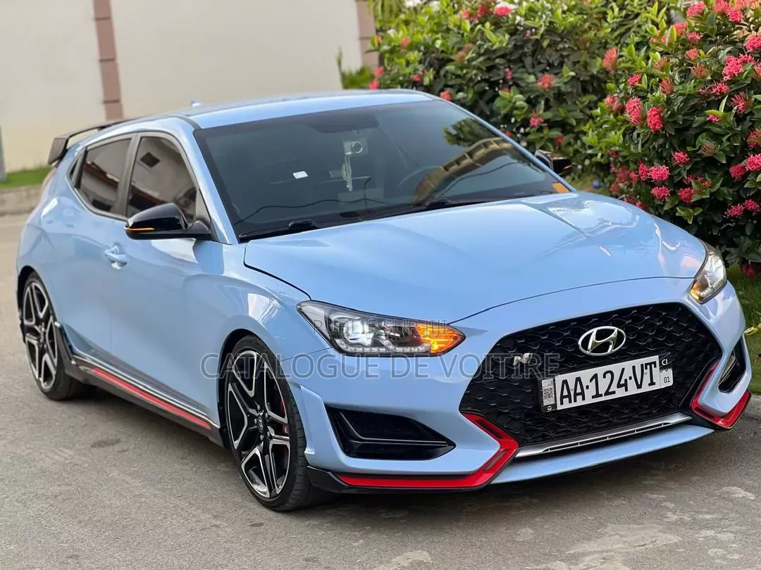 Hyundai Veloster 2021 Bleu