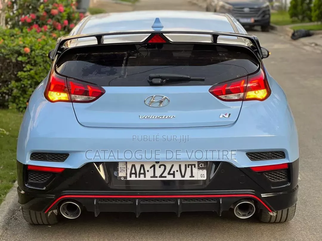Hyundai Veloster 2021 Bleu