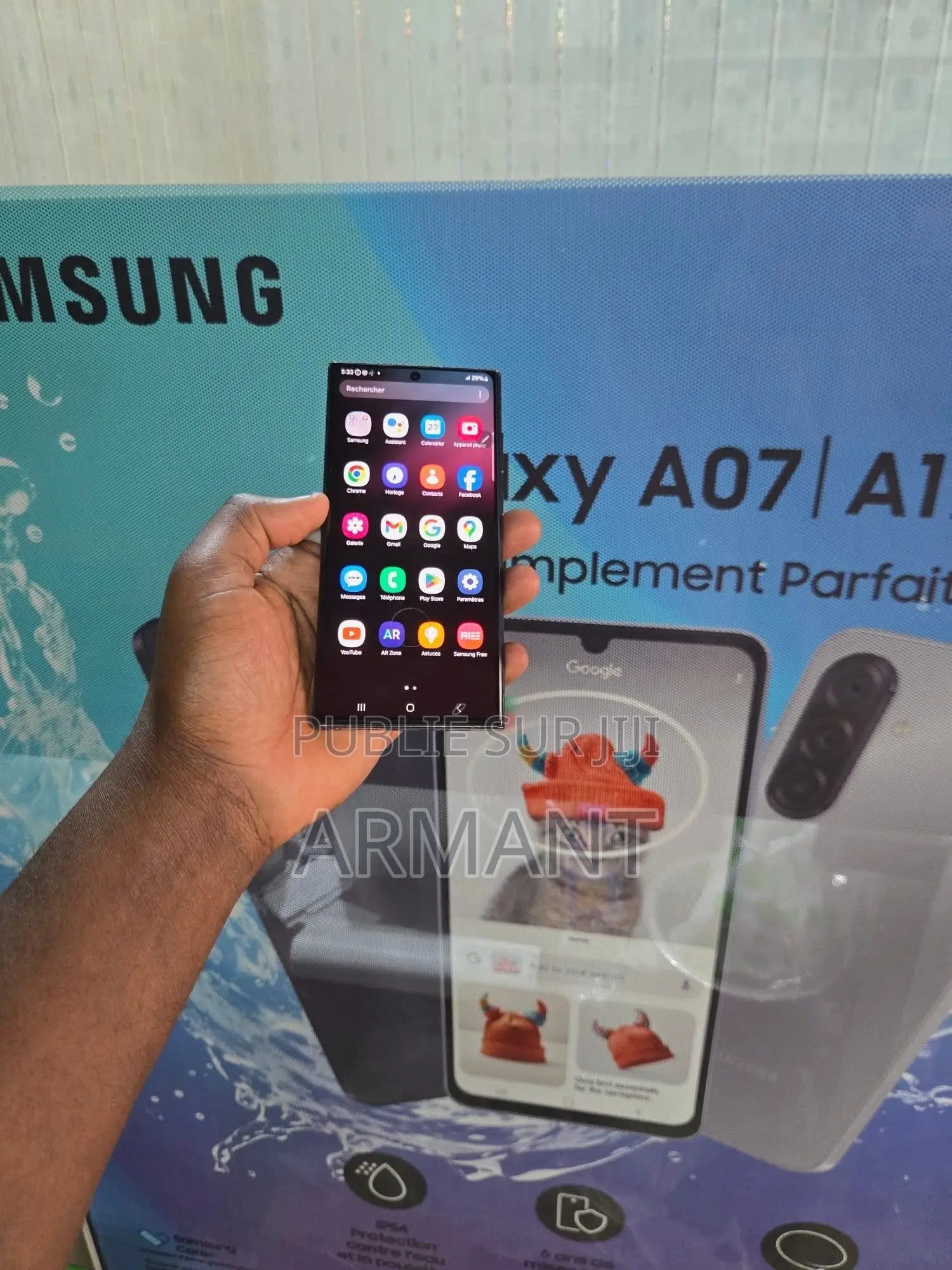 Nouveau Samsung Galaxy S22 Ultra 128 GB Noir
