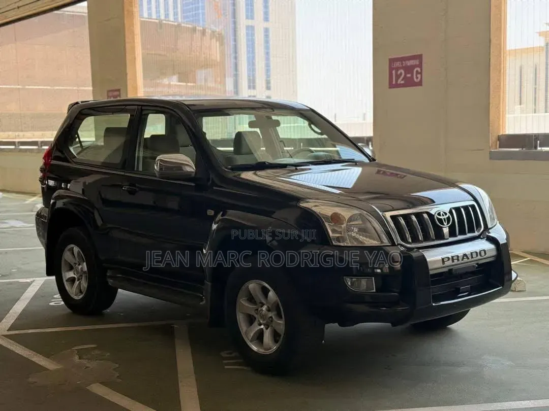 Toyota Land Cruiser Prado 2017 Noir