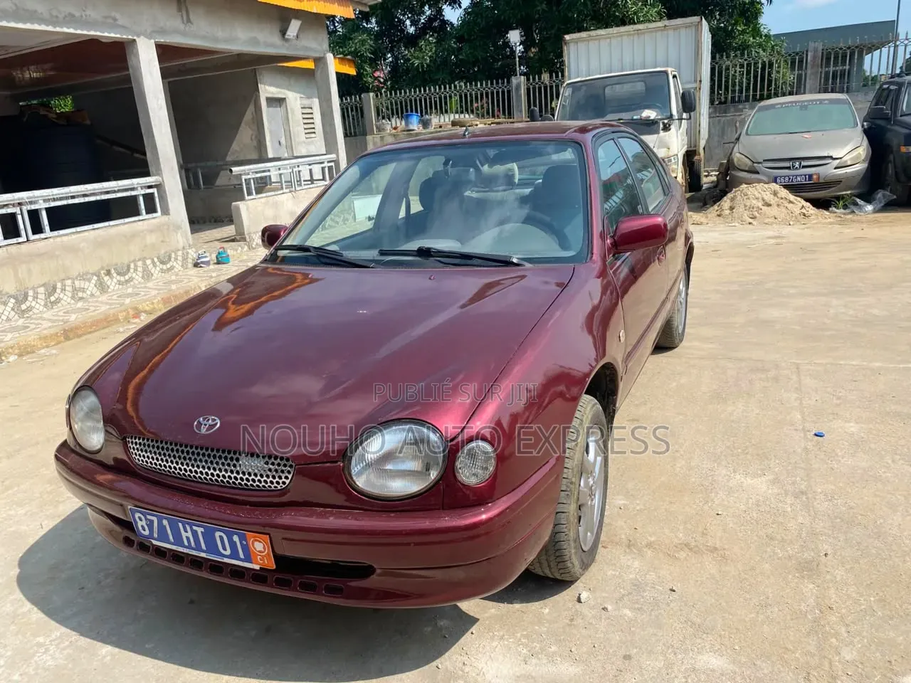 Toyota Corolla 2002 Rouge