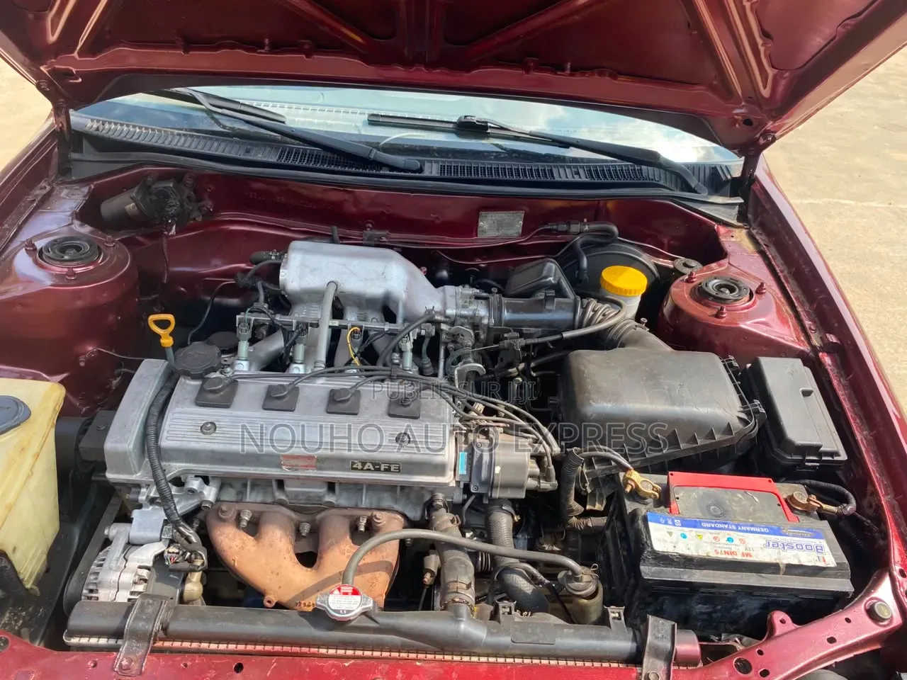 Toyota Corolla 2002 Rouge
