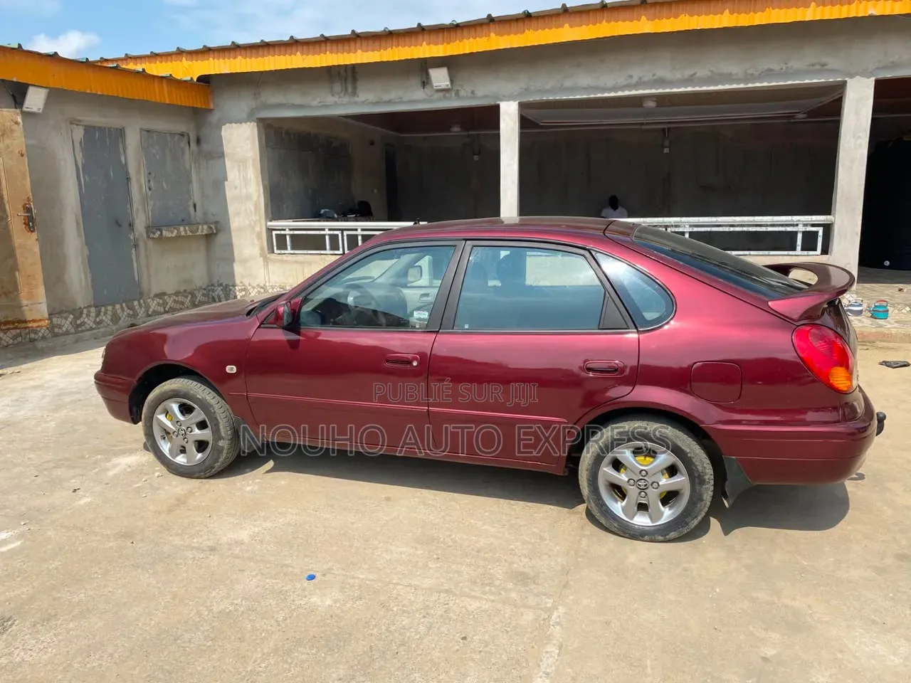 Toyota Corolla 2002 Rouge