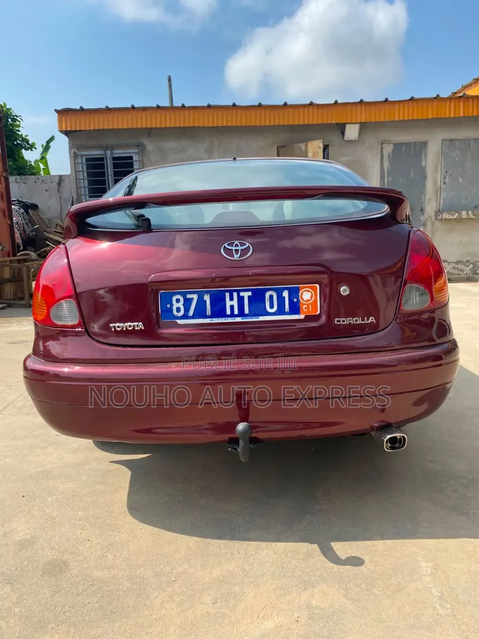 Toyota Corolla 2002 Rouge