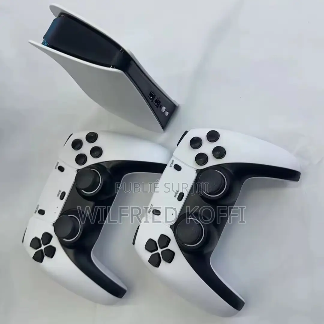 Console RS5 – Style PlayStation 5 Avec Jeux Intégrés
