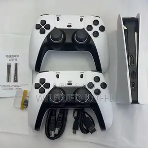 Console RS5 – Style PlayStation 5 Avec Jeux Intégrés