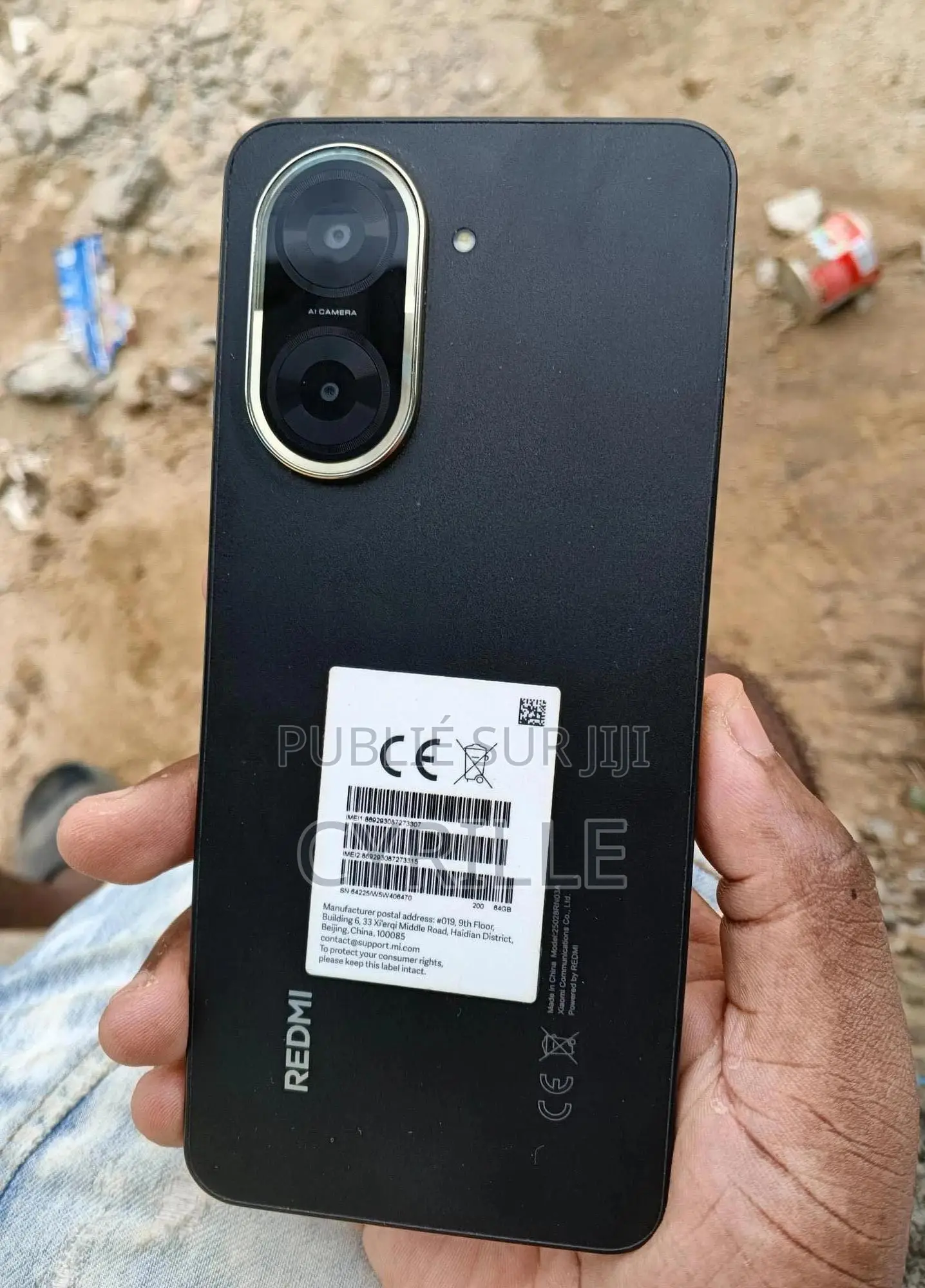 Xiaomi Redmi A5 4G 64 GB Noir