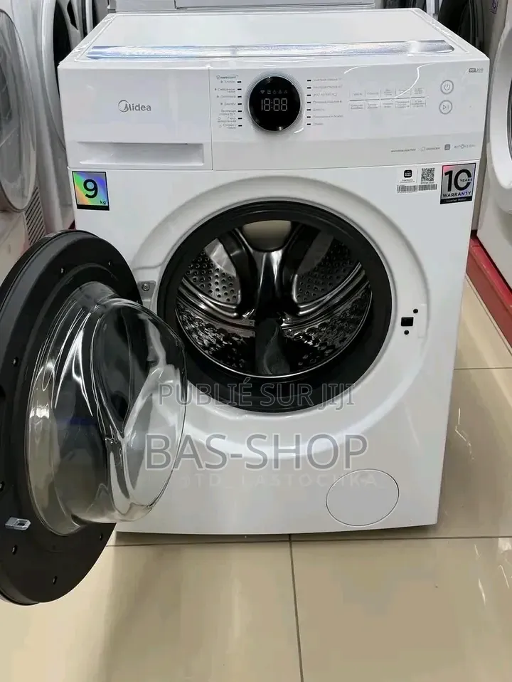 Machine À Laver-Seché MIDEA 9KG Ultra Moderne