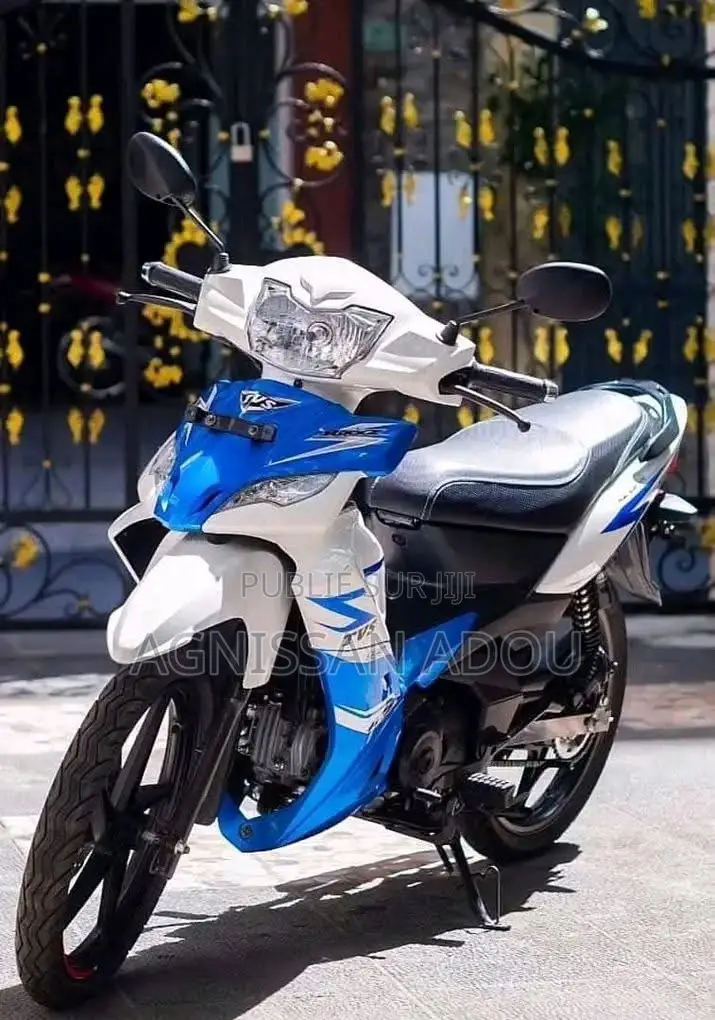 Nouveau TVS Rockz 125 2025 Bleu