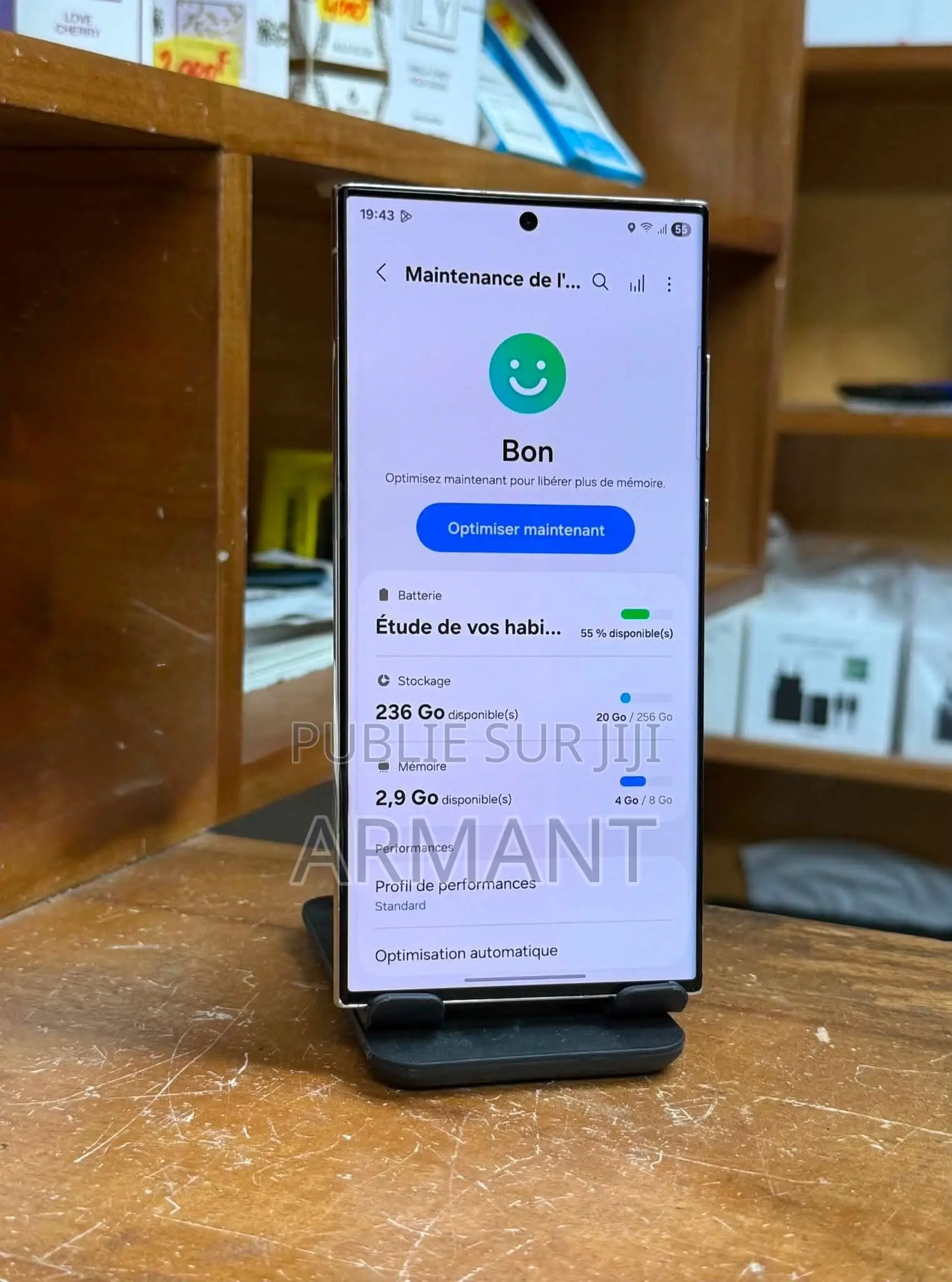 Nouveau Samsung Galaxy S23 Ultra 256 GB Blanc