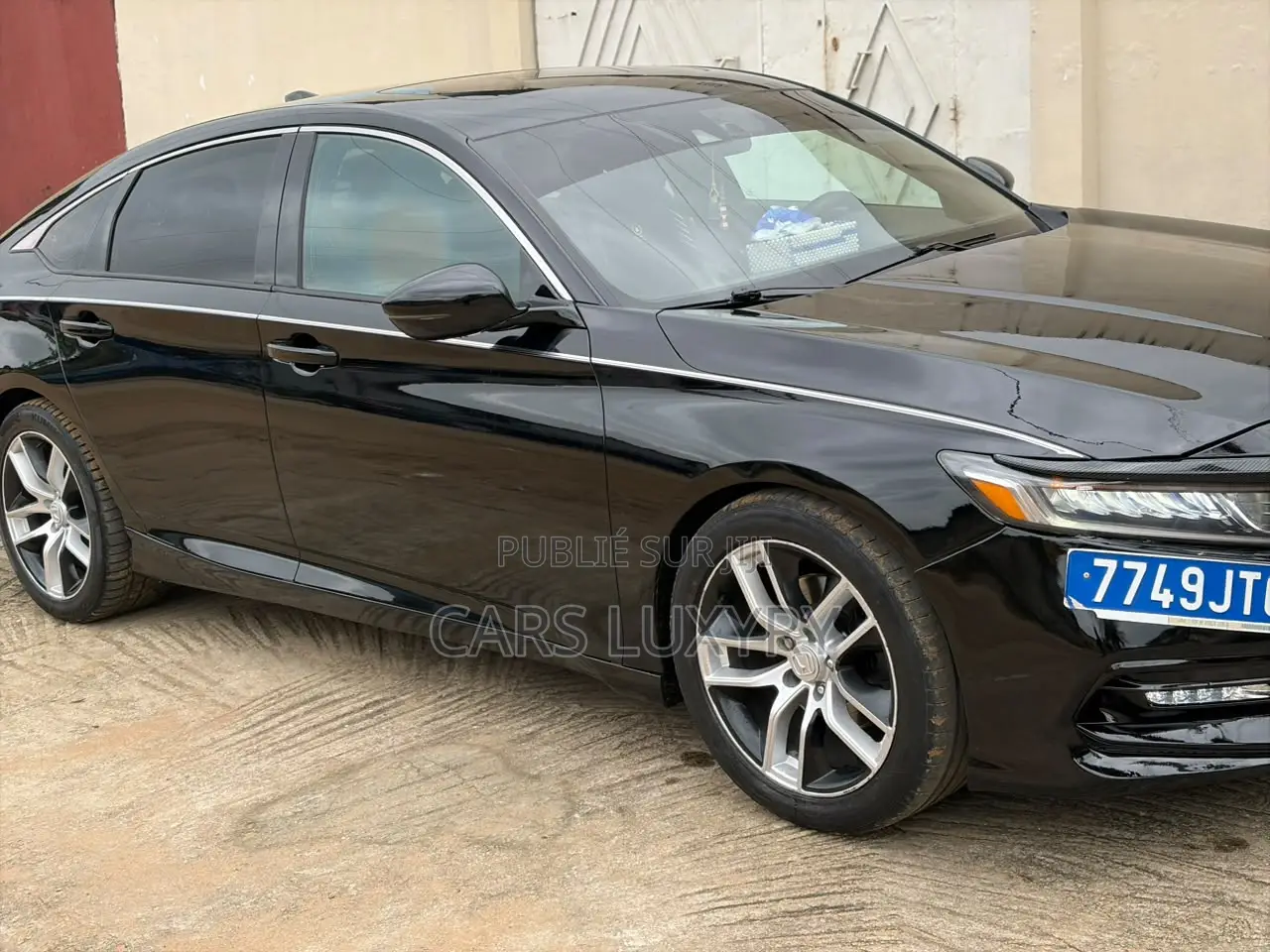 Honda Accord Sport (1.5L 4cyl Turbo 6M) 2019 Noir