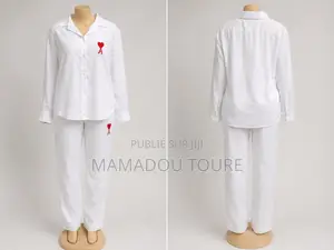 Ensemble Femme Chic Blanc – Chemise Pantalon