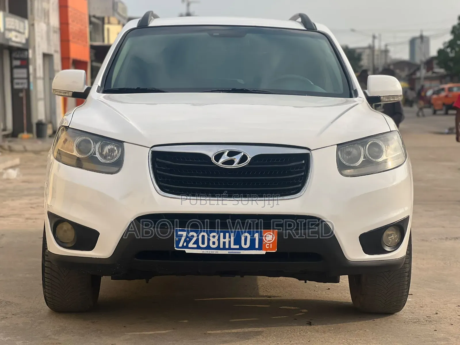Hyundai Santa Fe 2010 Blanc