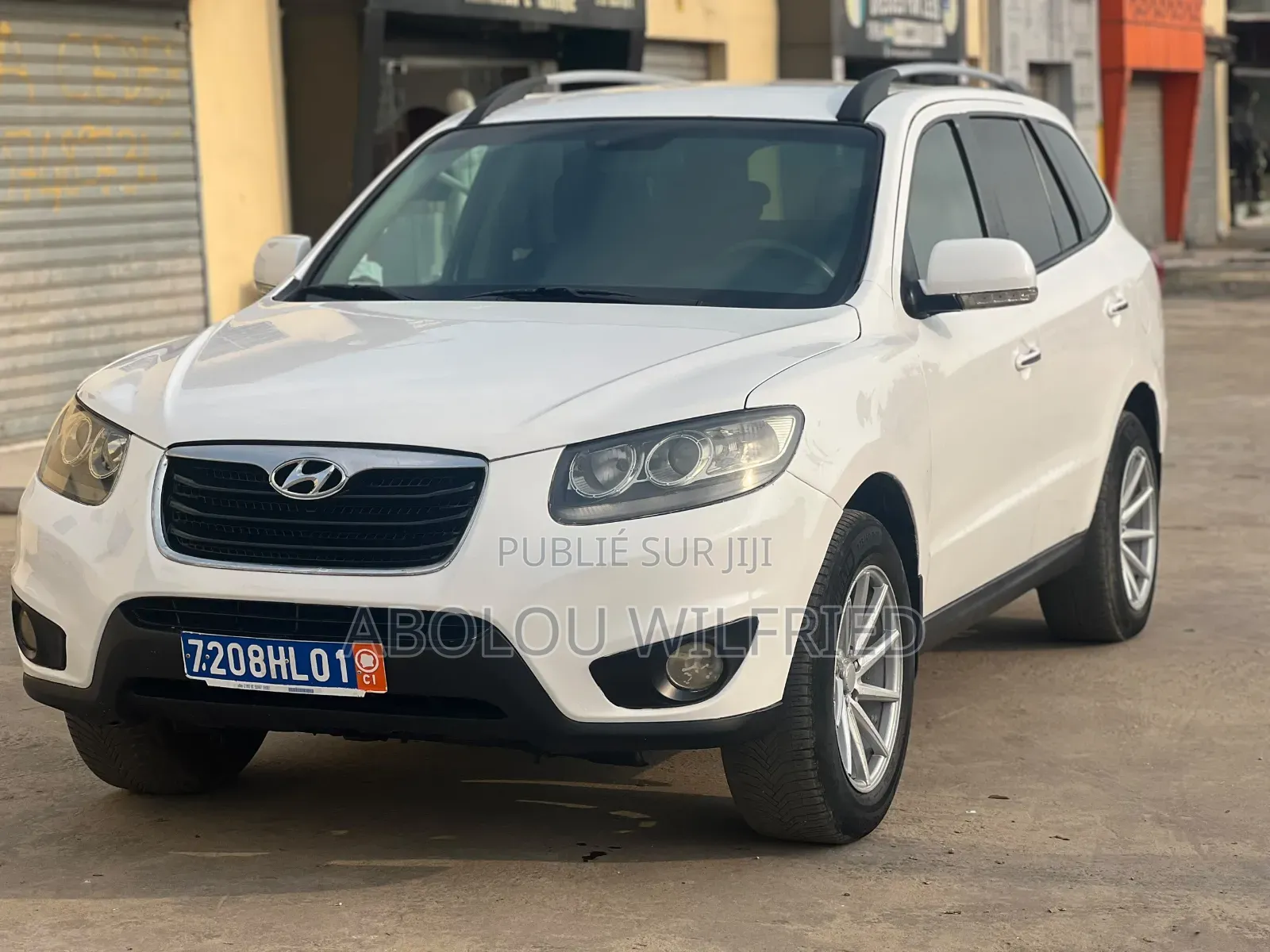 Hyundai Santa Fe 2010 Blanc