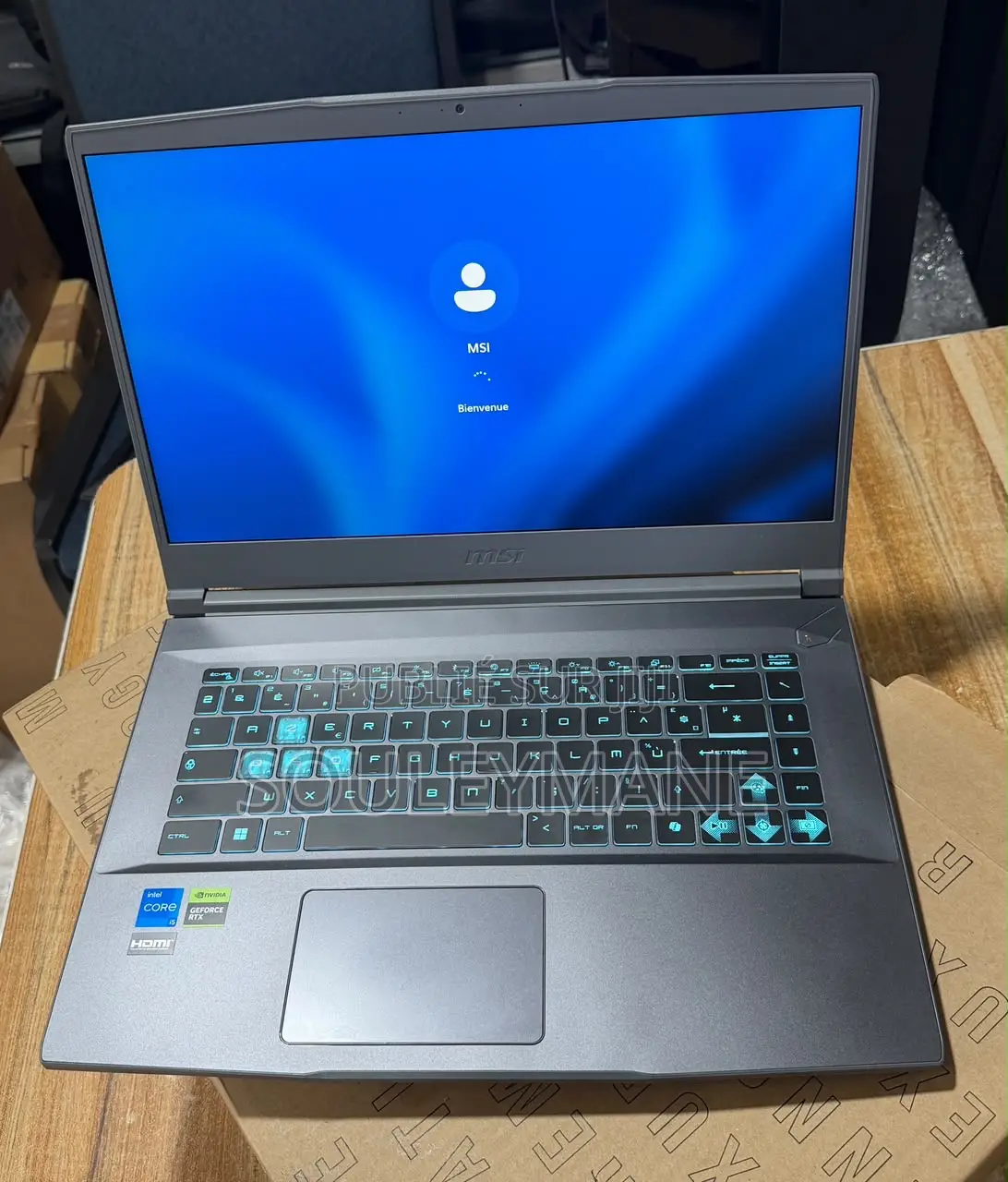 Nouveau Ordinateur portable MSI MSI Sword 15 24GB Intel Core i5 SSD 1T