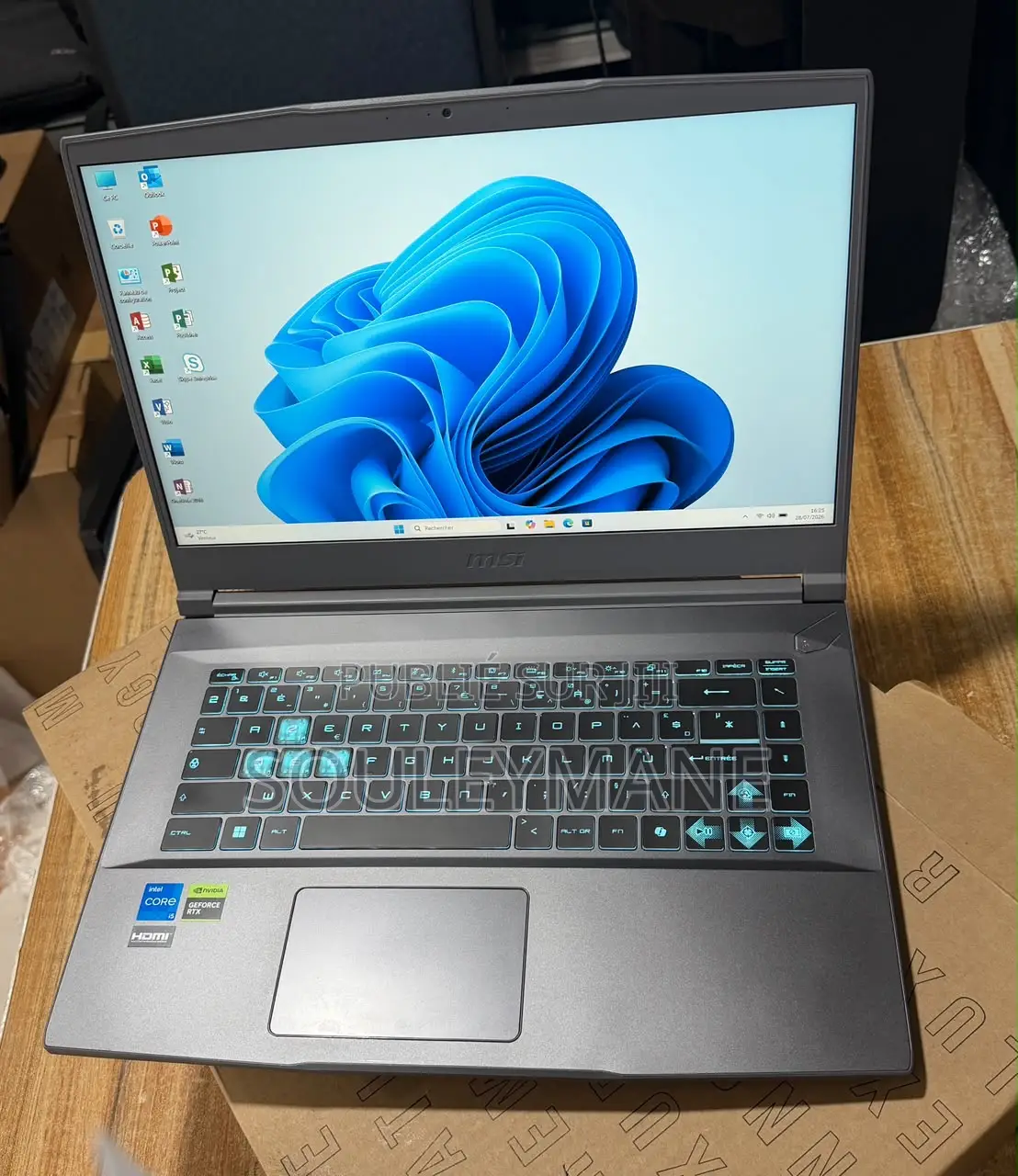 Nouveau Ordinateur portable MSI MSI Sword 15 24GB Intel Core i5 SSD 1T