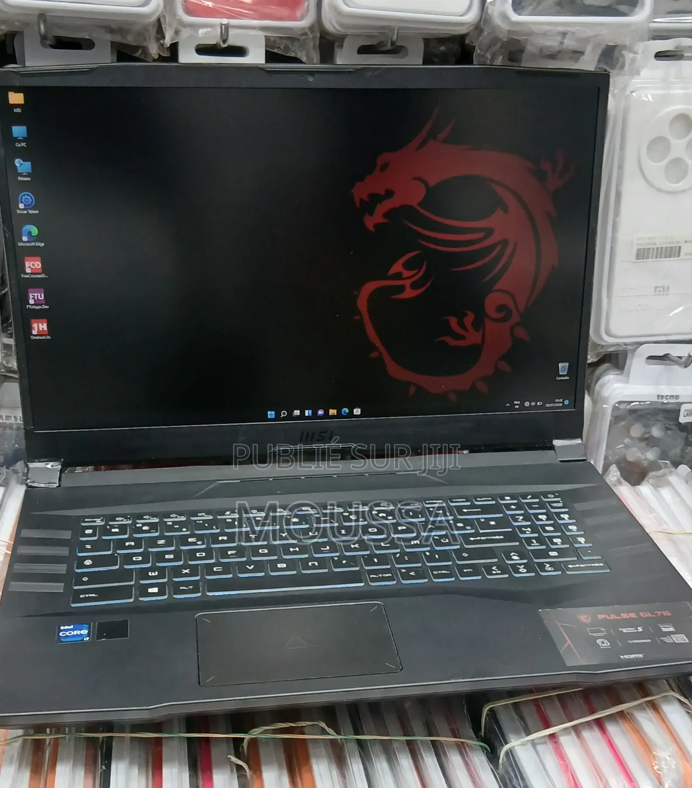 Ordinateur portable MSI CR460 32GB Intel Core i7 SSD 512GB
