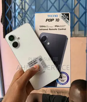 Nouveau Tecno Pop 10 128 GB Blanc