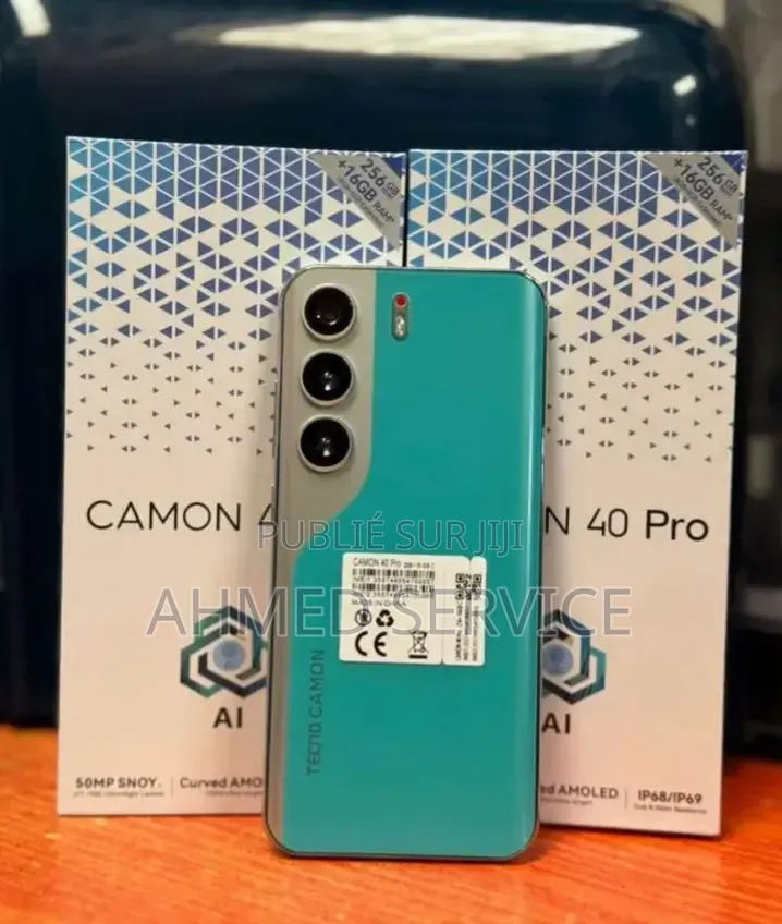 Nouveau Tecno Camon 40 256 GB Vert
