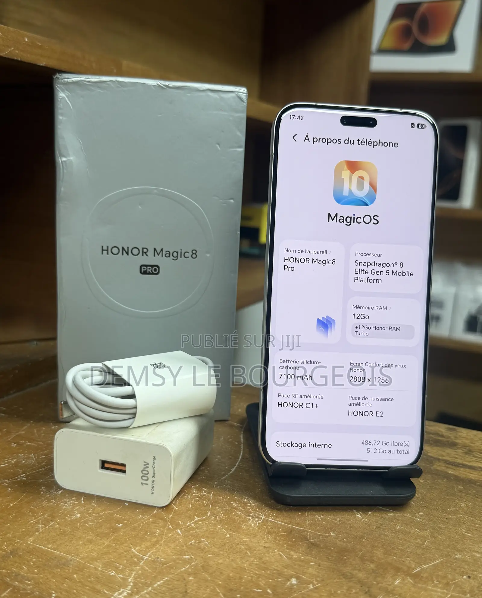 Honor Magic8 Pro 512 GB Doré