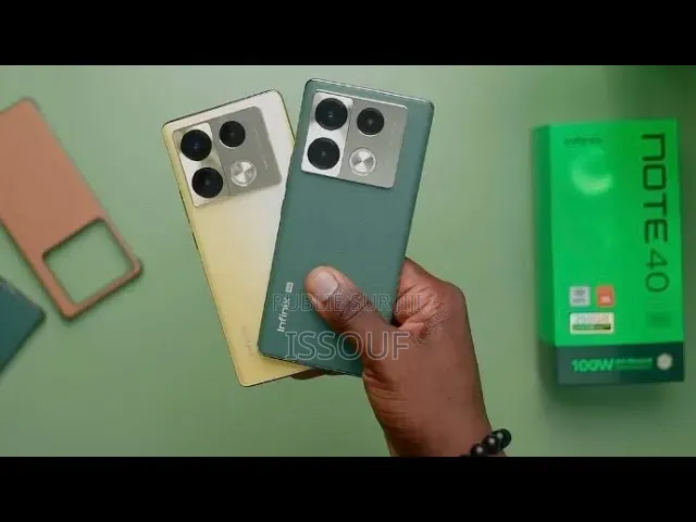 Nouveau Infinix Note 40 Pro 5G 256 GB Autre
