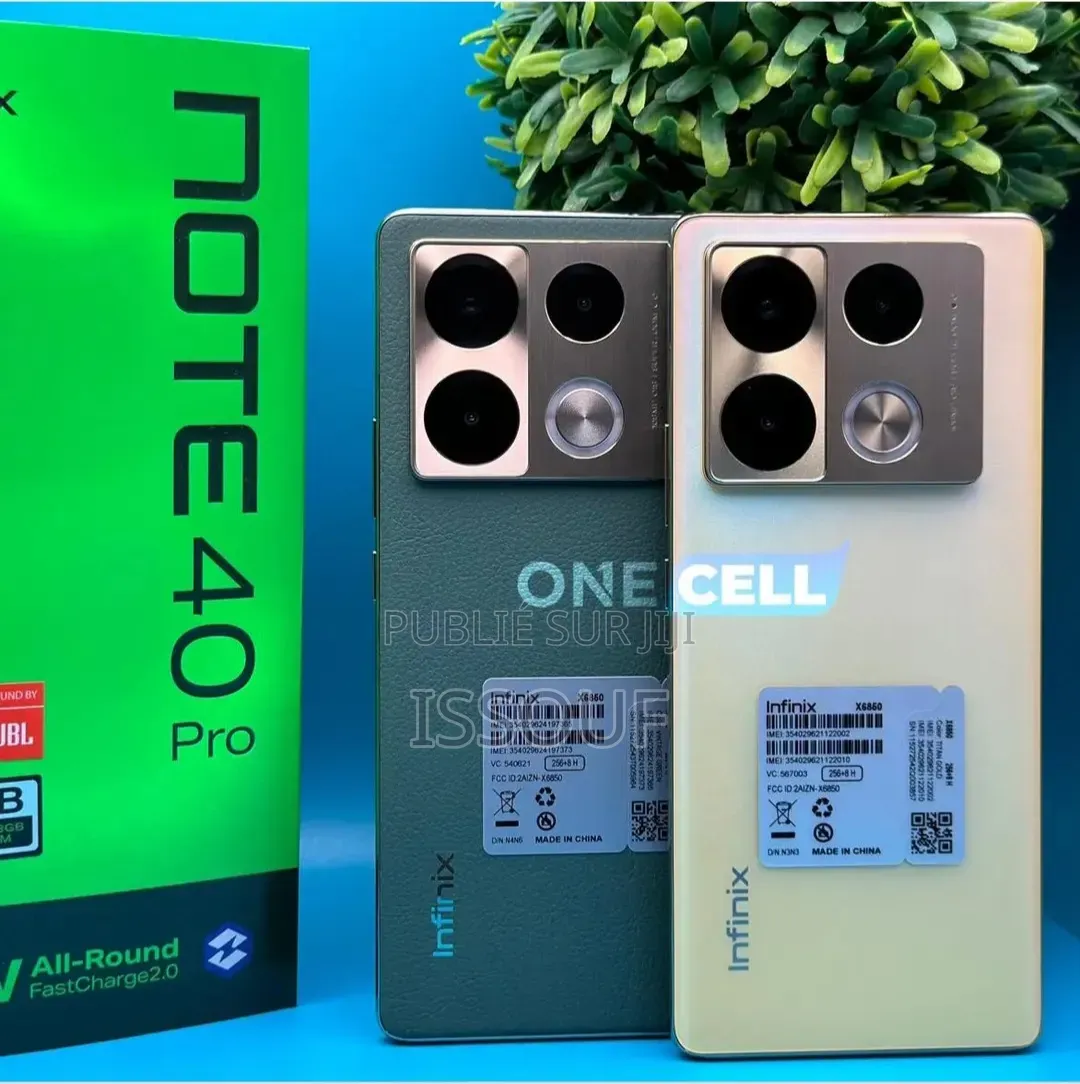 Nouveau Infinix Note 40 Pro 5G 256 GB Autre