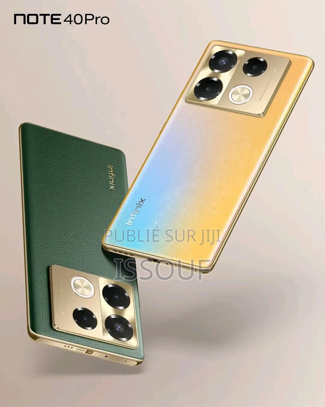 Nouveau Infinix Note 40 Pro 5G 256 GB Autre