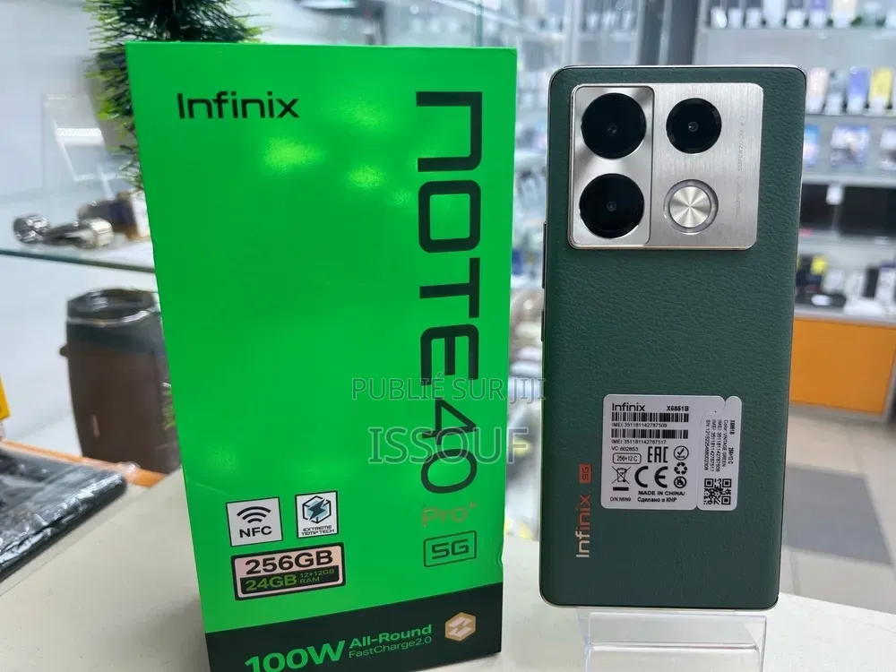 Nouveau Infinix Note 40 Pro 5G 256 GB Autre