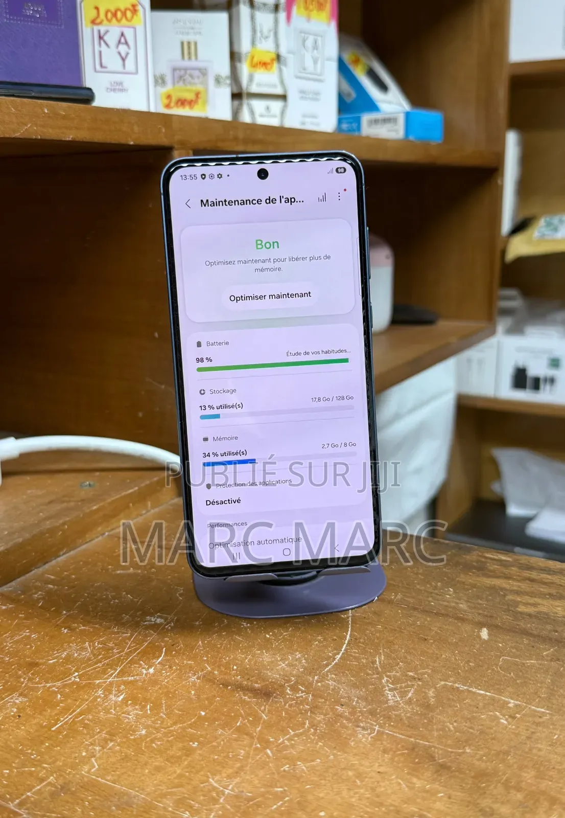 Samsung Galaxy A55 256 GB Bleu